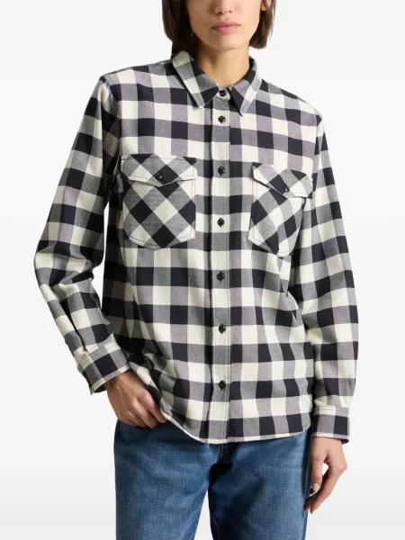 Фланелена риза Woolrich синьо