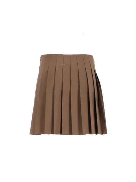 Spódnica Mm6 Maison Margiela brązowa