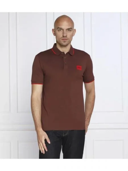 HUGO Polo Deresino maro