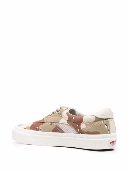 Maskáčové tenisky Vans s potiskem zelené