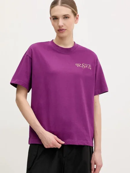 Fila t-shirt Leffinge różowy fioletowa