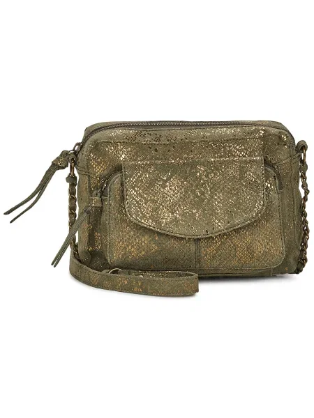 Body Pieces din piele kaki