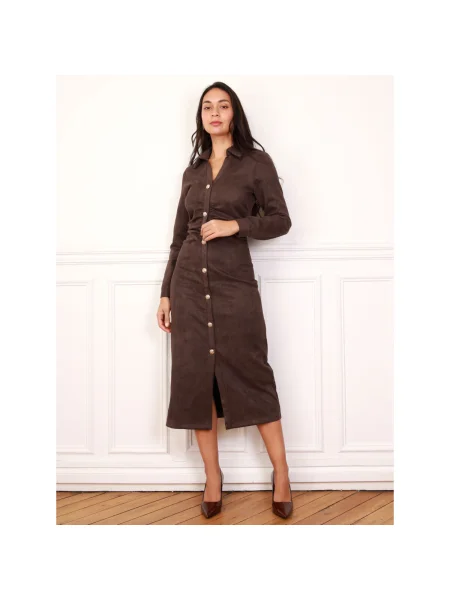 Rochie La Modeuse maro