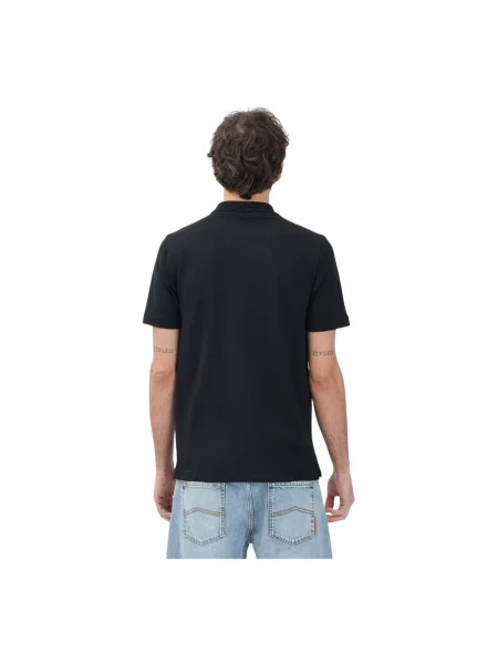 Koszulka polo Lyle & Scott z krótkim rękawem biznesowa czarna