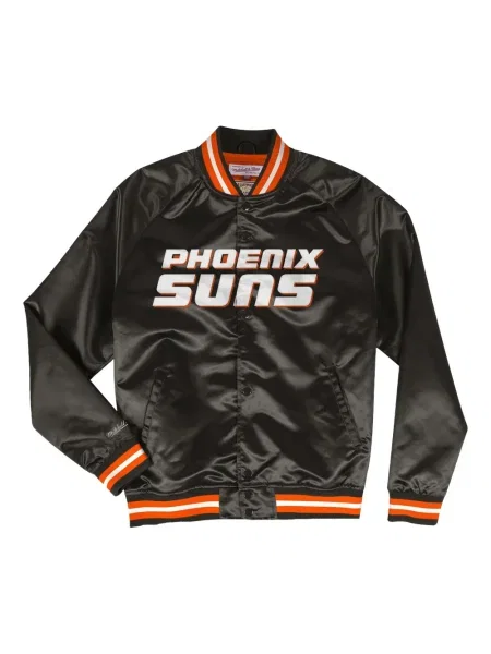 Geacă bomber Mitchell & Ness negru
