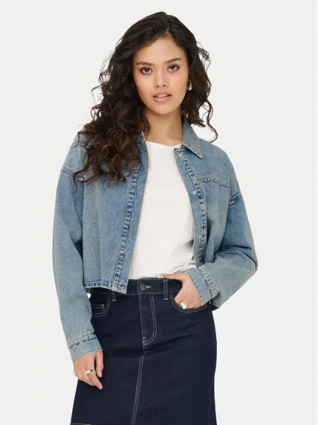 Jeans jakna JDY modra