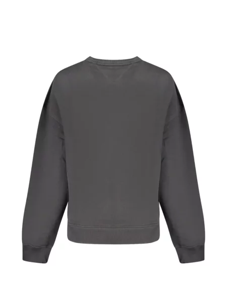 Суитчър Tommy Hilfiger с кръгло деколте с автограф сиво