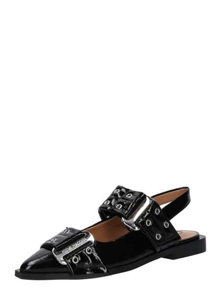 Steve Madden balerina Grand Ave nyitott fekete