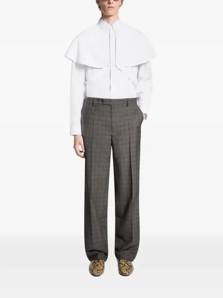 Πουκάμισο Dries Van Noten γραβάτες λευκό