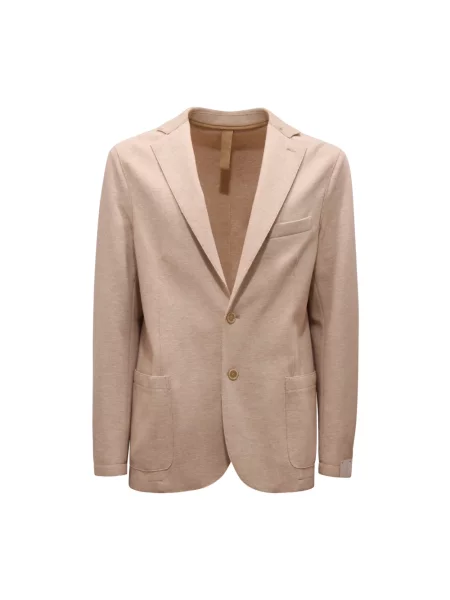 Lniana marynarka Eleventy beżowa