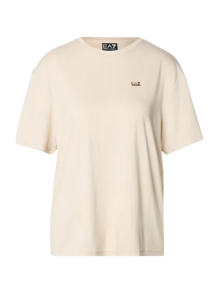 Emporio Armani Tricou funcțional CORE LADY crem