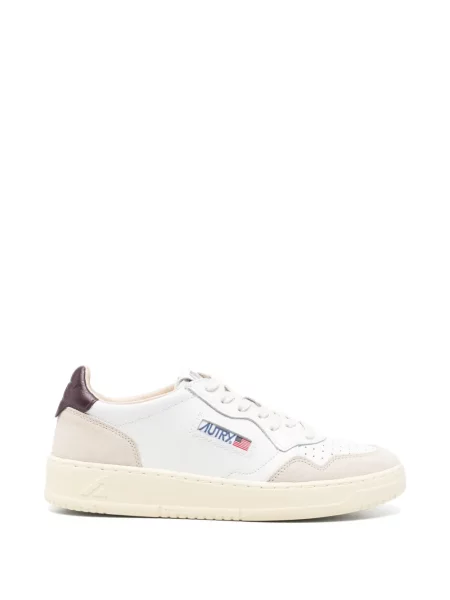 Bőr sneaker Autry fehér