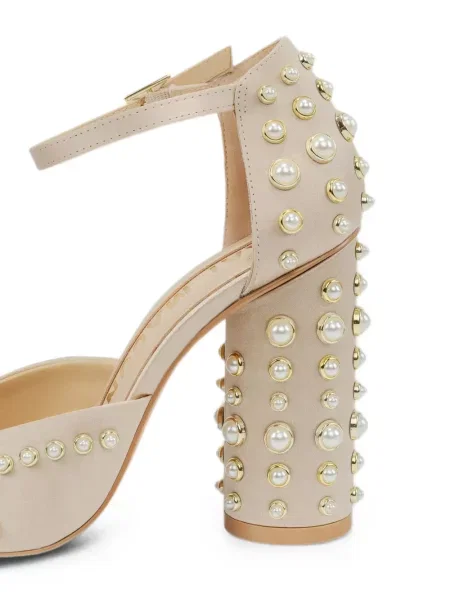 Pantofi cu toc Kat Maconie cu perle