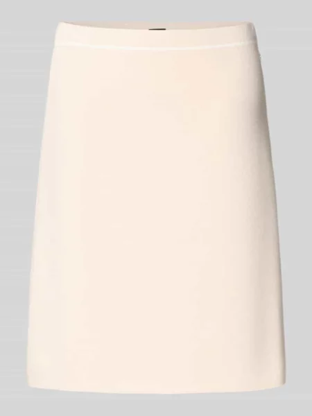 Spódnica o długości do kolan z mieszanki Marc Cain