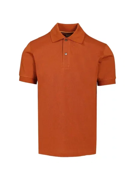 Scurt tricou polo Paul Smith portocaliu