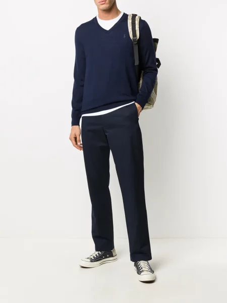 Siuvinėtos kelnės Polo Ralph Lauren žalia