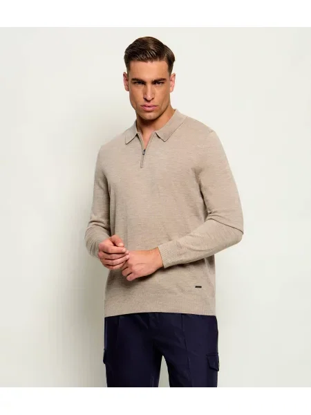 Joop! De lână pulover Dondor | Modern fit bej