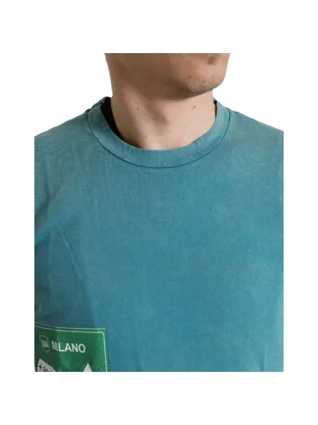 Koszulka Dolce And Gabbana niebieska