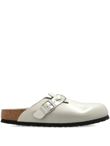 Papuci tip mules Birkenstock cu cataramă