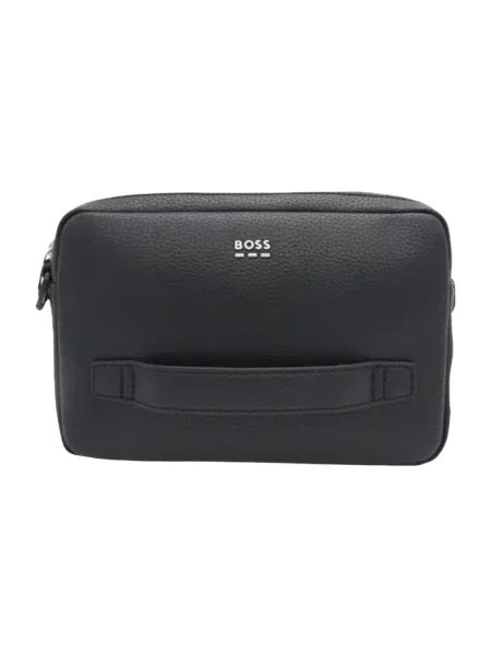 Torba Boss skórzana czarna