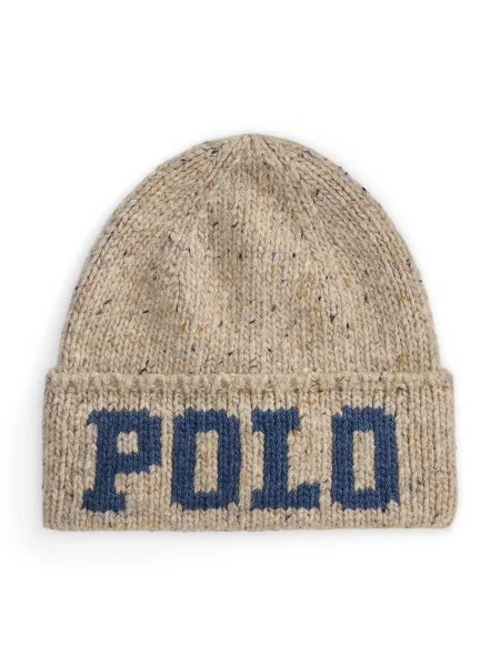 Polo Ralph Lauren Σκούφος μελανζέ / μπλε μπεζ