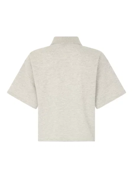 Koszulka polo Saint Laurent szara