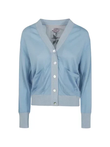 Cardigan In Bed With You tricotate albastru
