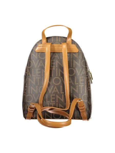 Valentino Bags plecak REGINA RE mały wzorzysty brązowy