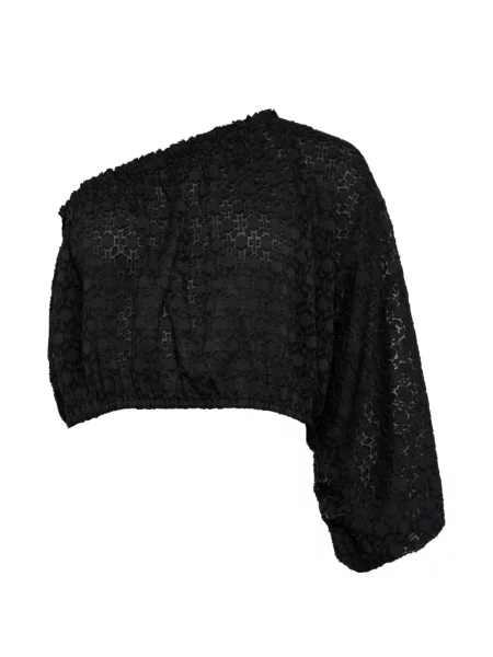 Bluzka Eres asymetryczna czarna