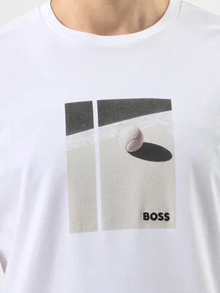 Футболка Boss белая