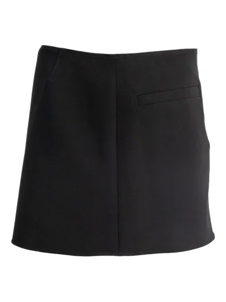 Spódnica mini Courreges z autografem czarna