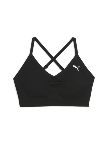 Безшовний бюстгальтер Puma чорний