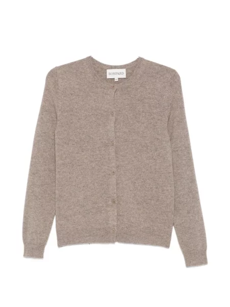 Cardigan Bompard cu decolteu rotund