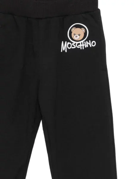 Dětské kalhoty Moschino černé