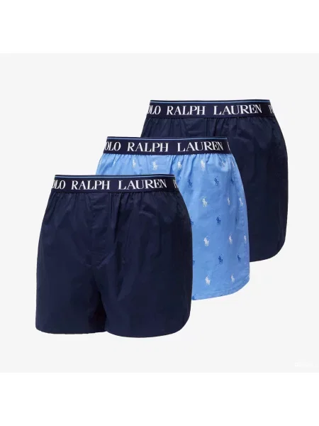 Τέντωμα μποξεράκια Ralph Lauren μπλε