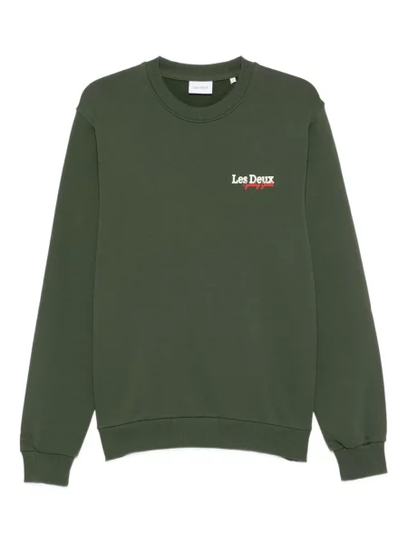 Hanorac crewneck Les Deux verde