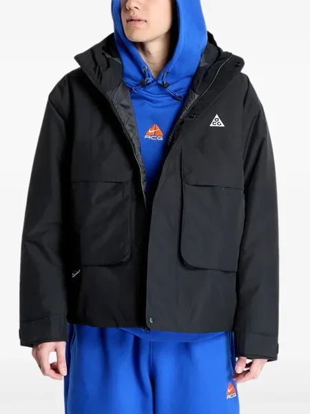Decupat boxeri Nike cu autograf din fleece negru