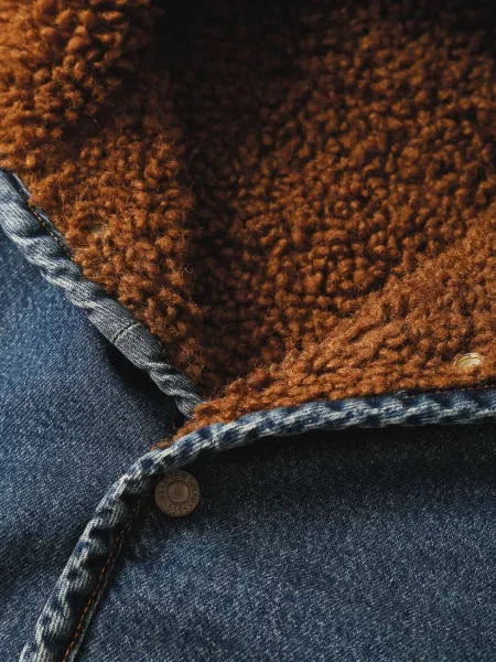 Pulover Levi's® tricotate chunky albastru