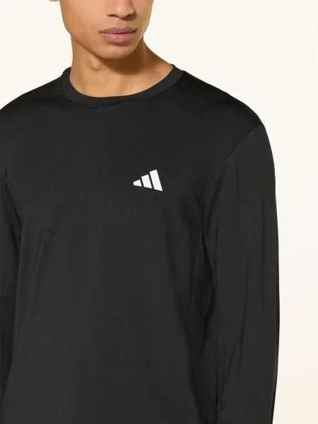 Tričko s dlouhým rukávem Adidas s dlouhými rukávy černé