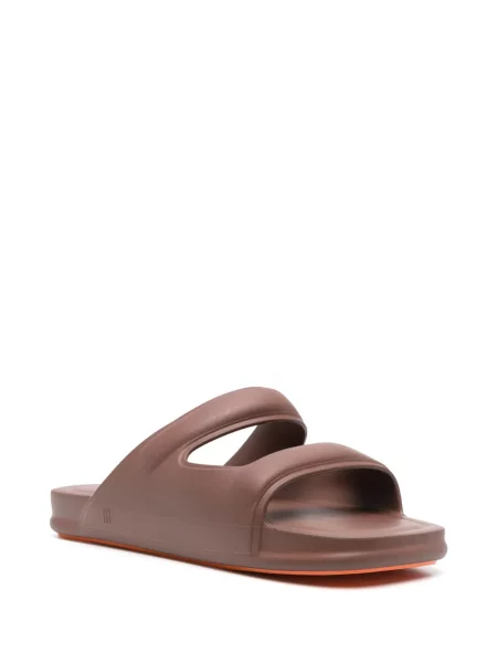 Papuci Melissa slip-on maro
