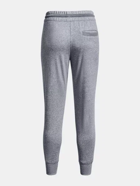 Fleecová fleecová mikina Under Armour sivá