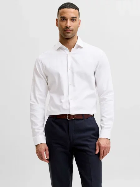 JACK & JONES Cămașă JPRBLAParker' alb