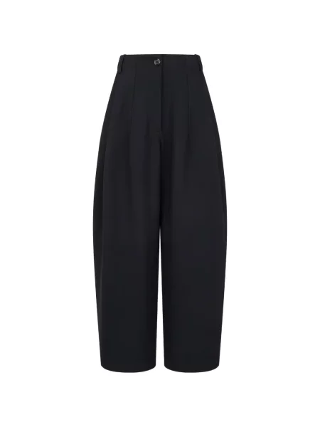 Pantaloni Tomboy plisate albastru