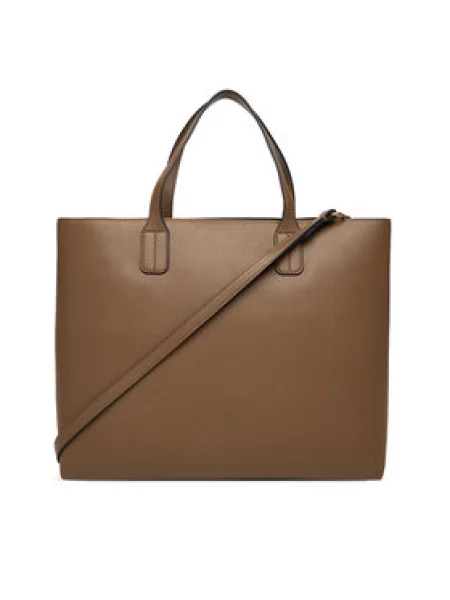 TOMMY HILFIGER Shopper torba kaki smeđa