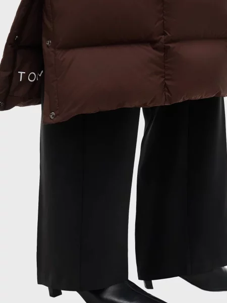 Пуховик Tommy Hilfiger коричневий