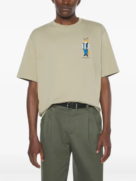 Tricou Maison Kitsune verde