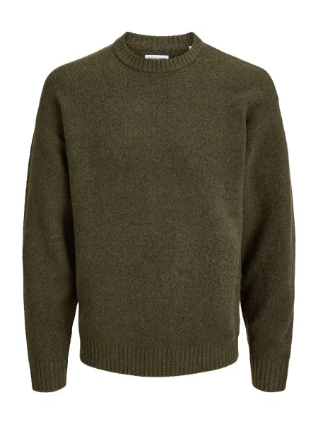JACK & JONES Pulover JJESoho Ollie amestecat maro
