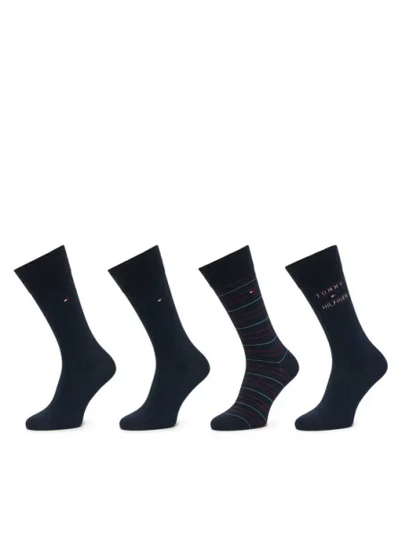 Tommy Hilfiger Hosszú zoknik Sötétkék