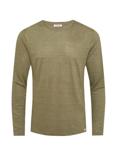 Tricou Orlebar Brown lung verde
