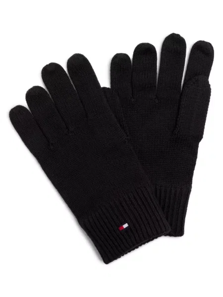Rękawiczki Tommy Hilfiger czarne